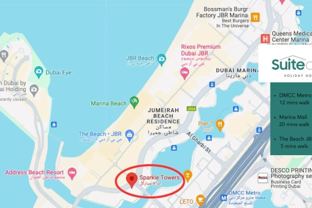 Experience Sparkle Tower Living In Jbr - Suiteable Dubai